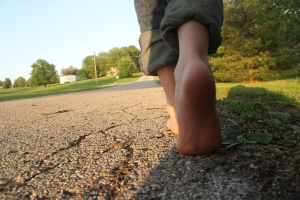 맨발걷기의 효능-지압