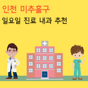 인천 미추홀구 일요일 진료 내과 추천