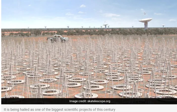 외계인 작은 신호도 잡아낼 수 있는 세계 최대 우주전파망원경 건설 착수 VIDEO:Construction begins on Australia&rsquo;s Square Kilometre..