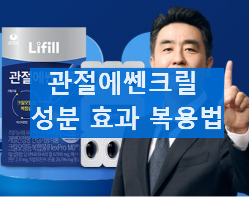 관절에쎈크릴 성분 효과 복용방법