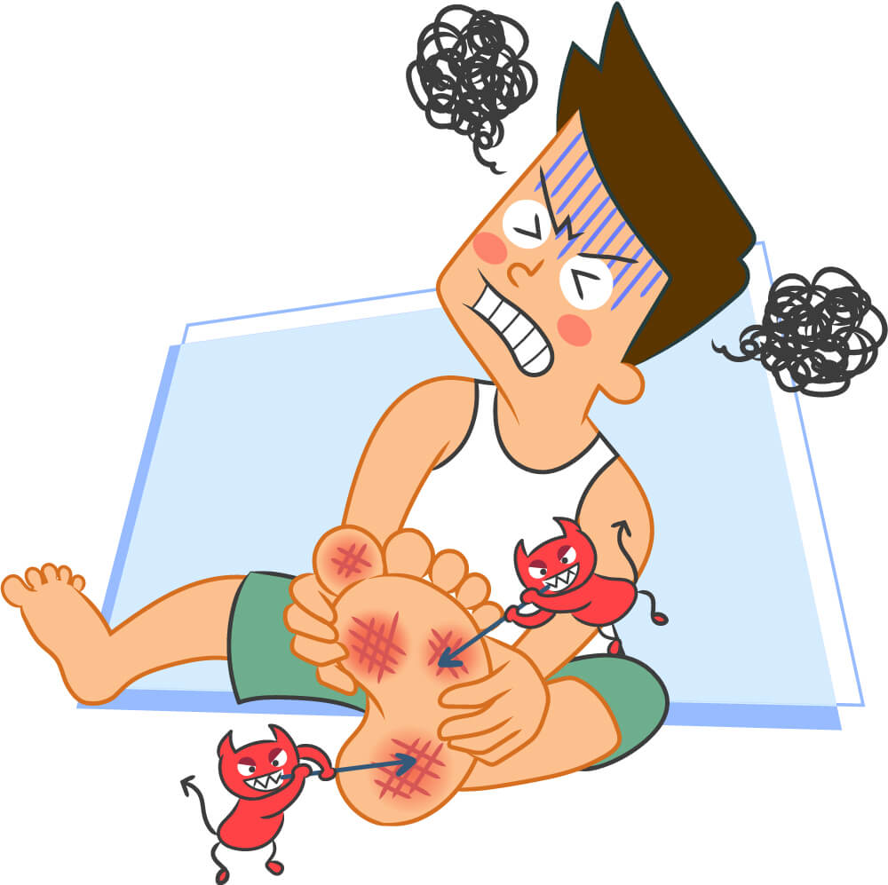 통풍 초기증상