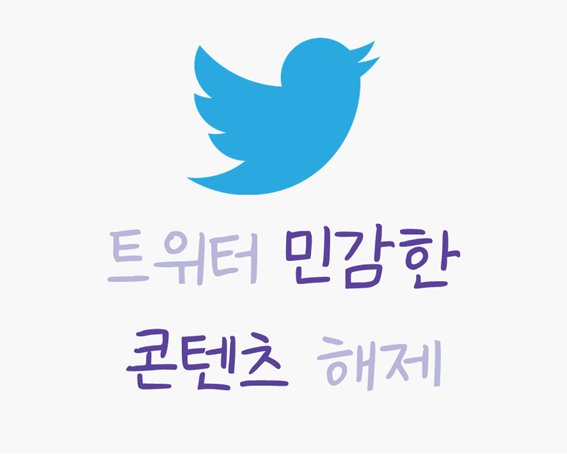  트위터 민감한 콘텐츠 해제방법(아이폰 안될 때)