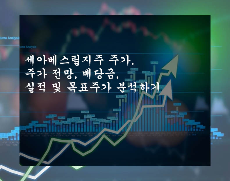  세아베스틸지주 주가, 주가 전망, 배당금, 실적 및 목표주가 분석하기