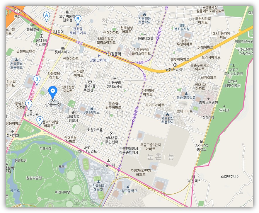 서울 개발 시행부지