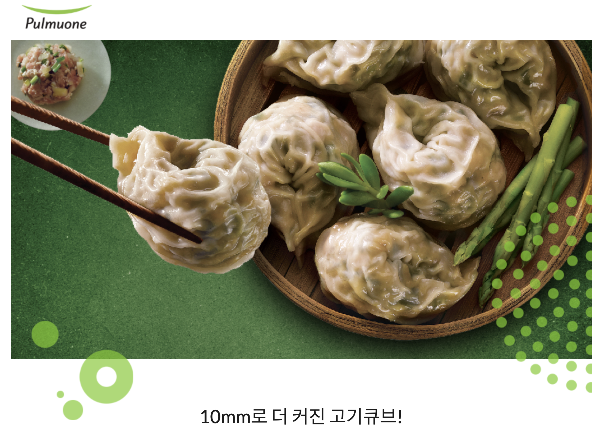 풀무원의 얇은피 고기만두