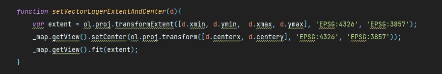  OpenLayers (특정 위치로 이동 : view.fit())