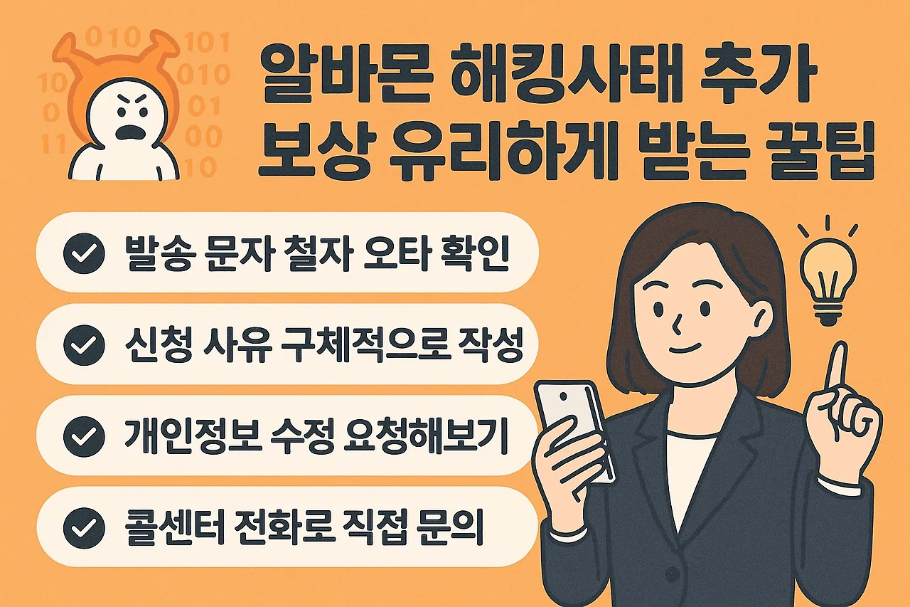 2025년 알바몬 해킹사태, 추가 보상 신청 완벽 가이드 (+유출 확인법)