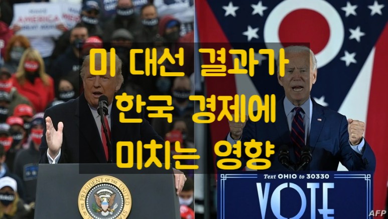  미국 대선 결과가 한국 경제에 미치는 영향은