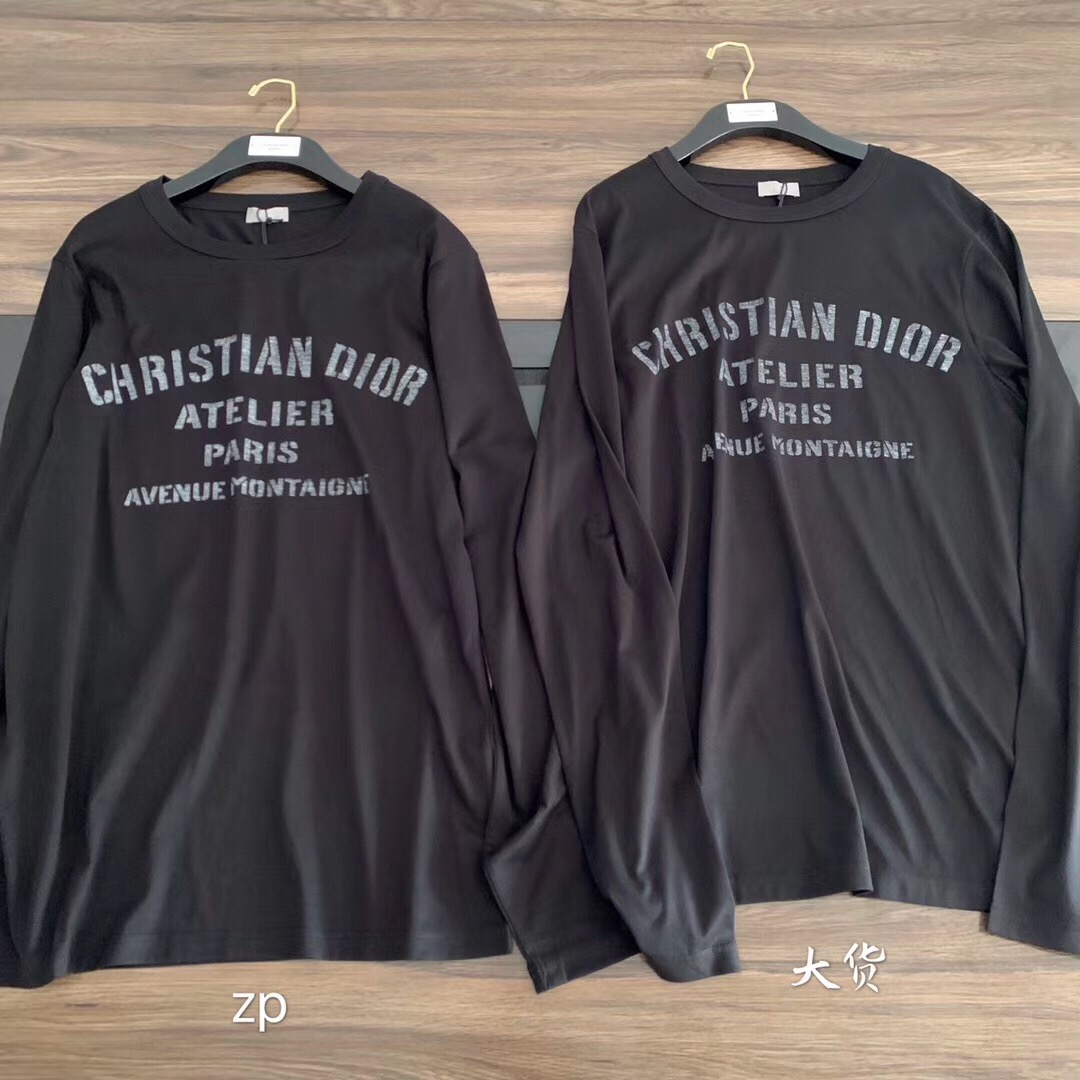  [DIOR] 디올 크리스챤 디올 아뜰리에 롱 슬리브 긴팔 티셔츠 043J611A0589_C980 (2 COLOR)