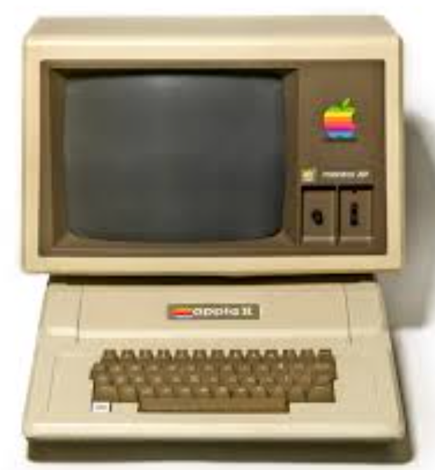애플2 컴퓨터 이미지입니다.