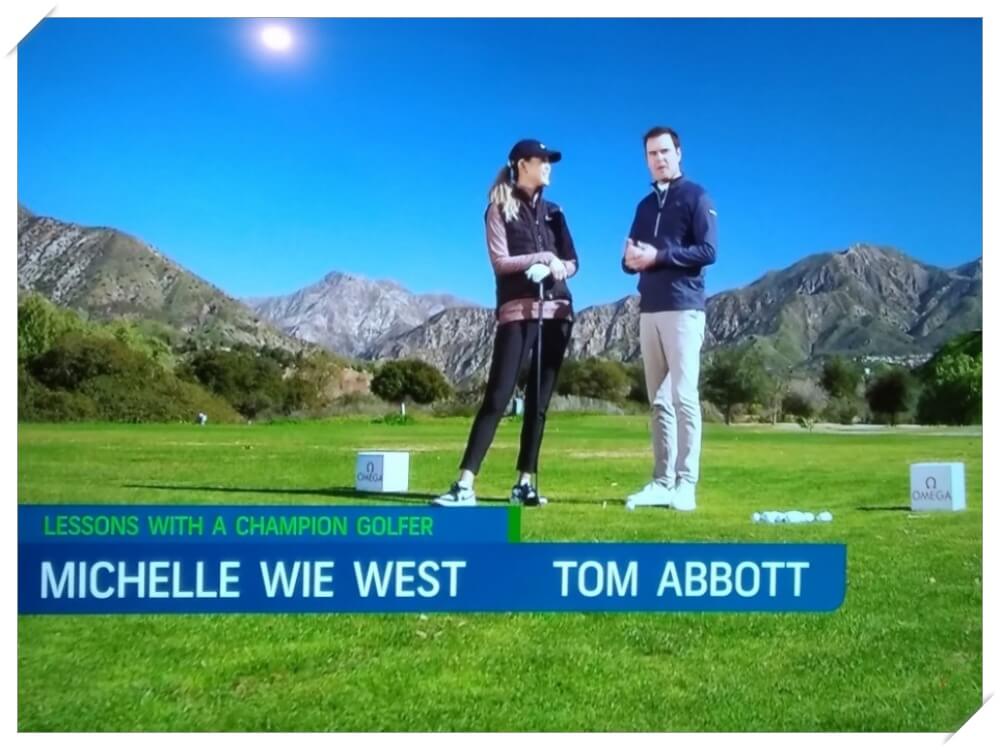 골프 레슨-Michelle Wie West-Tom Abbott
