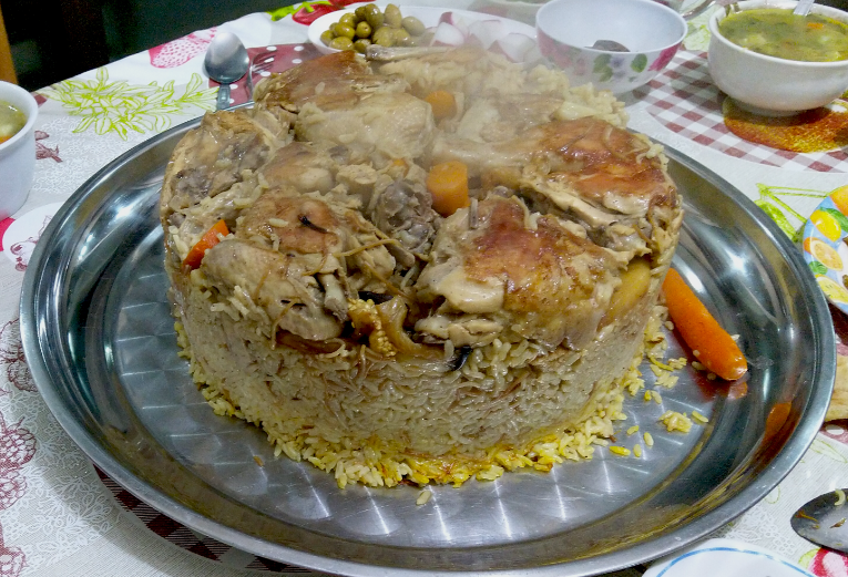 시리아의 대표 요리 마끌루바