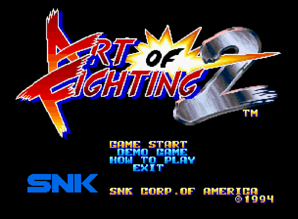  SNK - 아트 오브 파이팅 2 세계판 Art of Fighting 2 World (네오지오 CD - NG-CD - iso 다운로드)