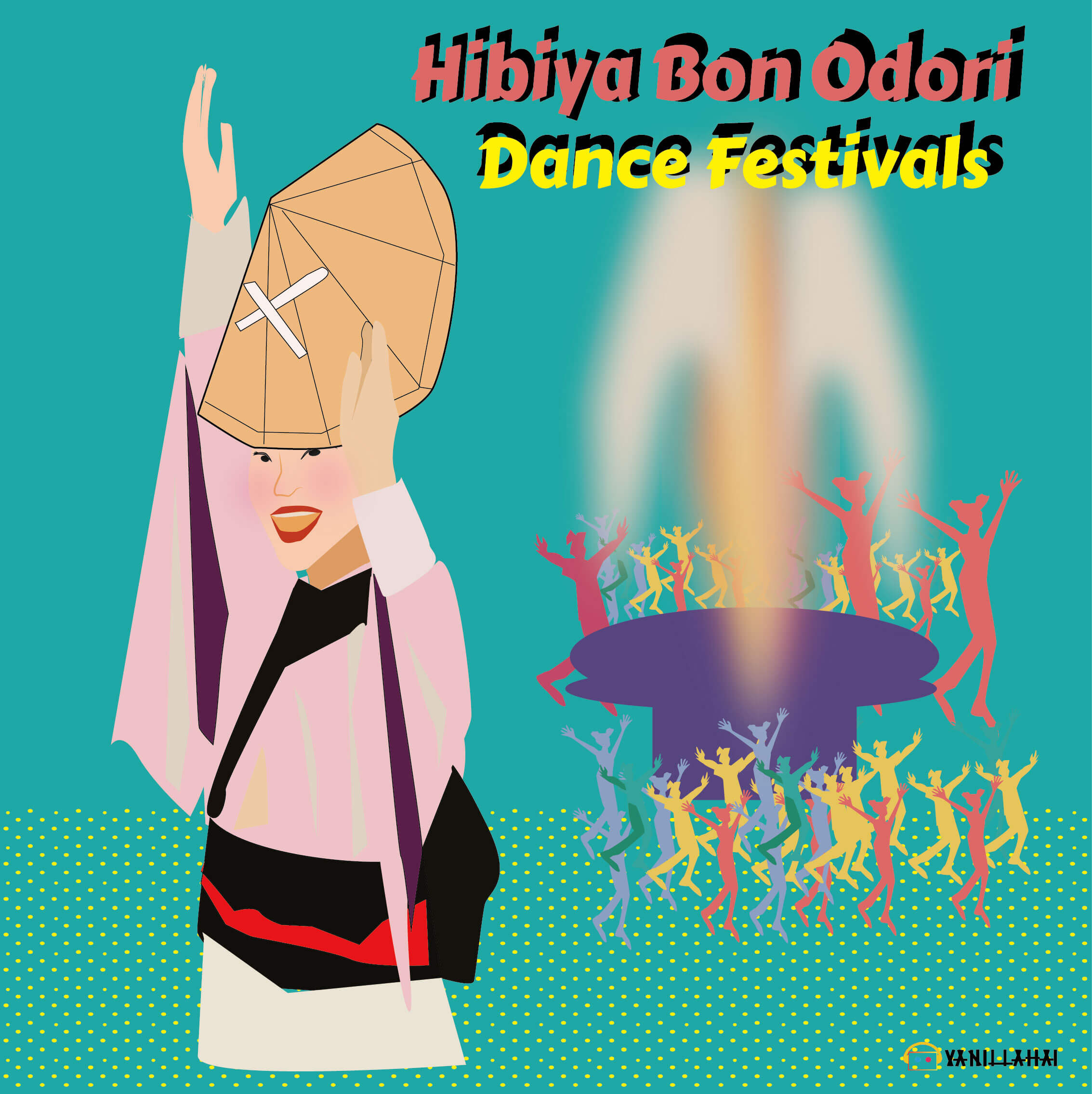 Hibiya Bon Odori Dance Festivals