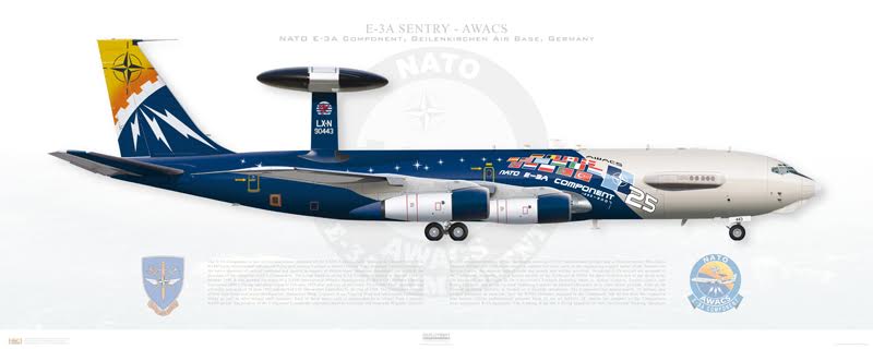 E-3A Sentry, 공중 조기 경보 및 제어 시스템(AWACS)