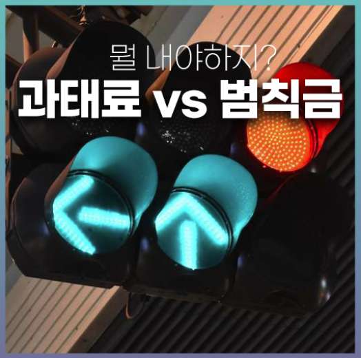 과태료 범칙금 차이