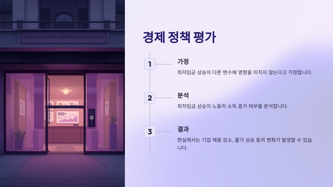 경제 정책 평가