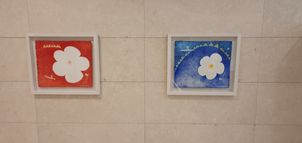 양평 현대블룸비스타 실내 상설 전시 김형진 꽃과 노루 1