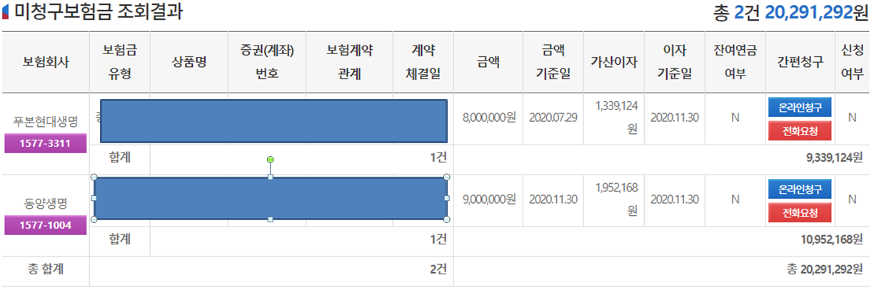 내보험찾아줌