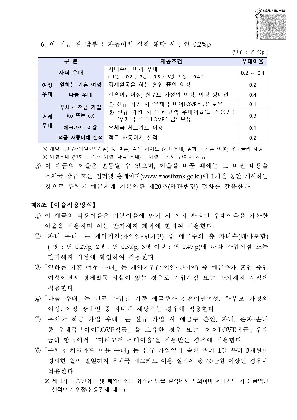 우체국 마미든든 적금 워킹맘 다문화 한부모 우대금리-10 우체국 마미든든 적금 워킹맘 다문화 한부모 우대금리-10