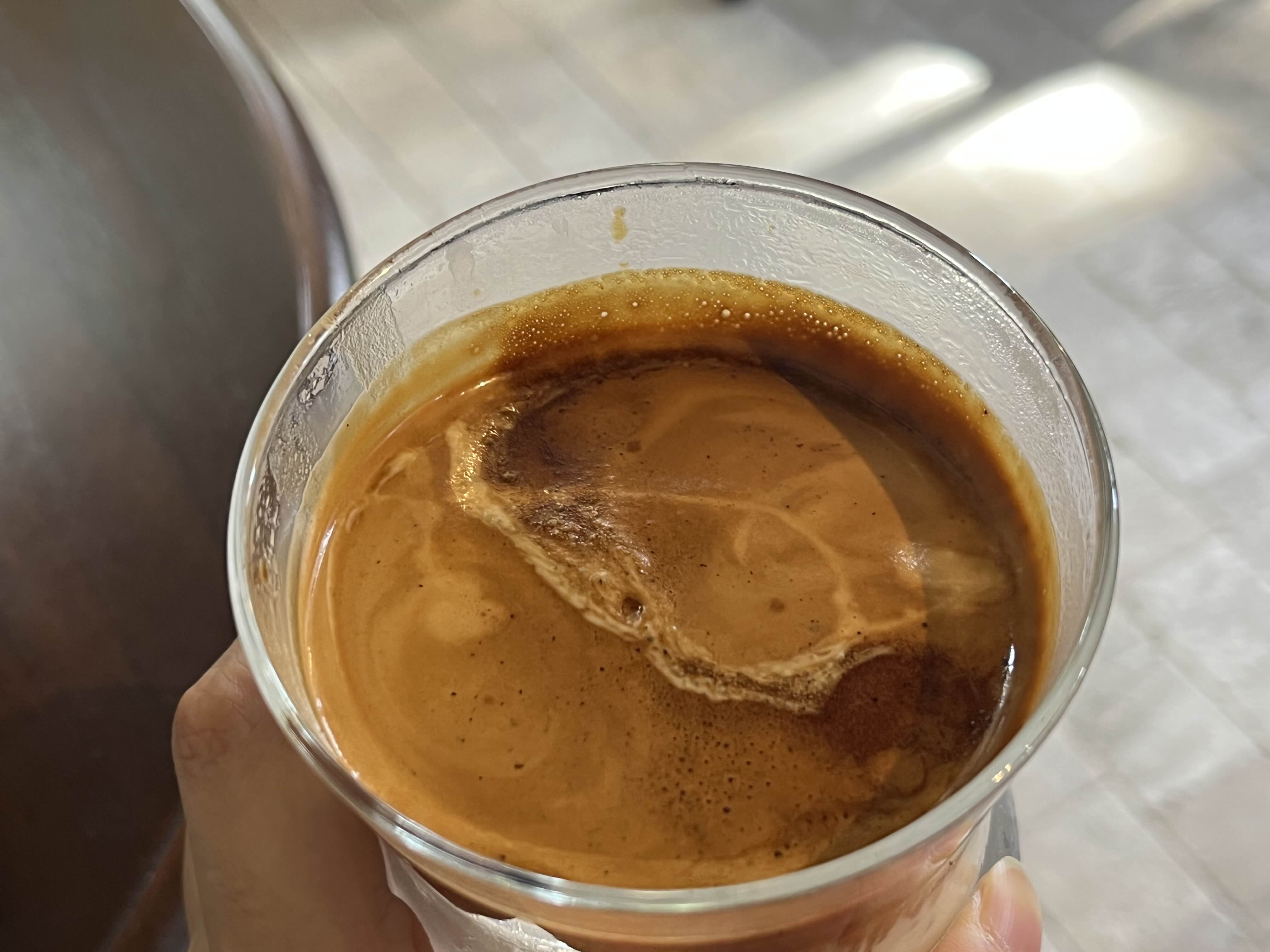 dirty coffee