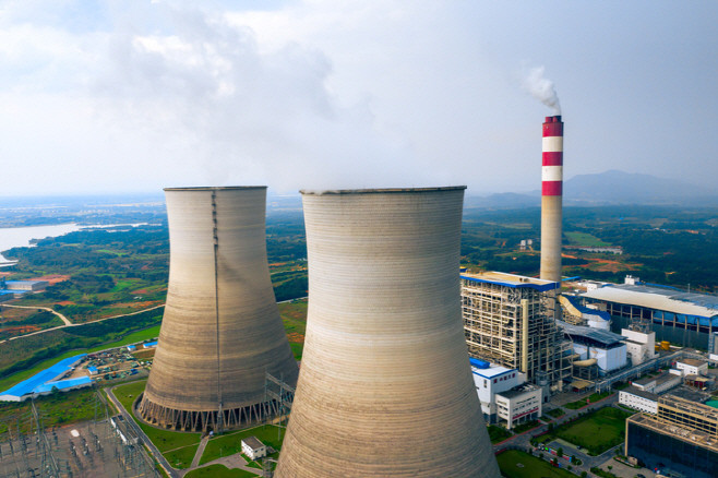 원자력발전소 모습