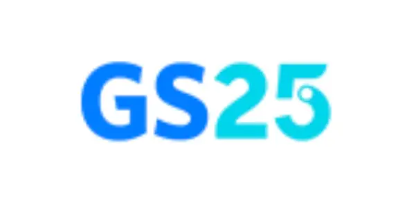 흰배경 파란글씨 GS25