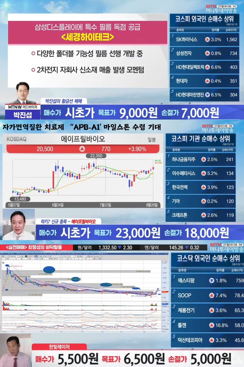 [전문가 추천 급등 예상 종목] 바이오플러스, 민테크 등 27개 종목 추천_2024-08-21