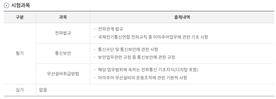 아마추어 무선기사 강습회 교육 후기 아마추어 무선기사 강습회 교육 후기
