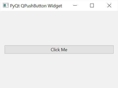  파이썬 Python QT PyQt QPushButton