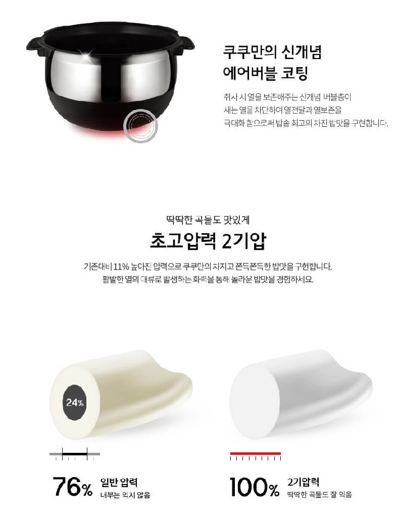 쿠쿠 압력솥 추천 BEST 3 9