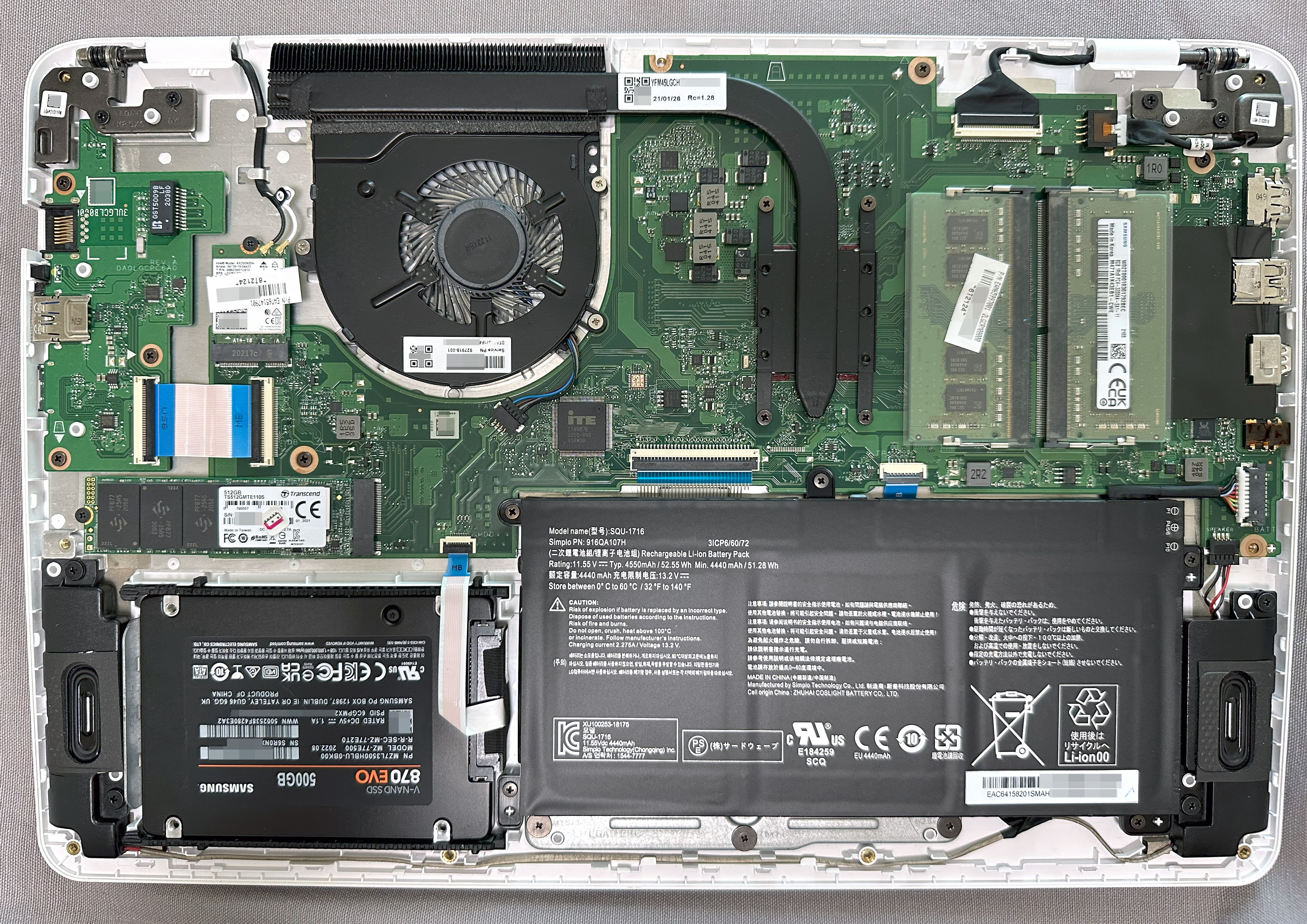 LG 2020 Ultra PC (15U40N-GA76K &#124; 15U40N-G.AA76K) Disassembly