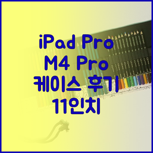 iPad Pro 11 케이스 구매 후