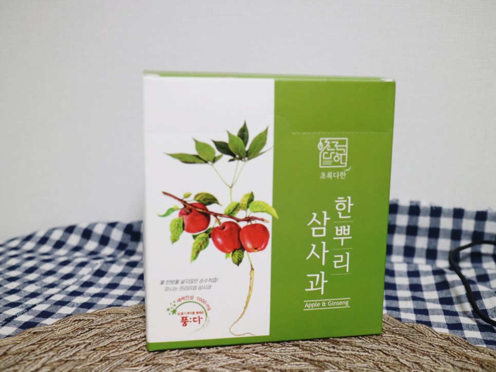 NFC착즙주스 한뿌리삼사과 좋아요 아이 사과즙 추천 5
