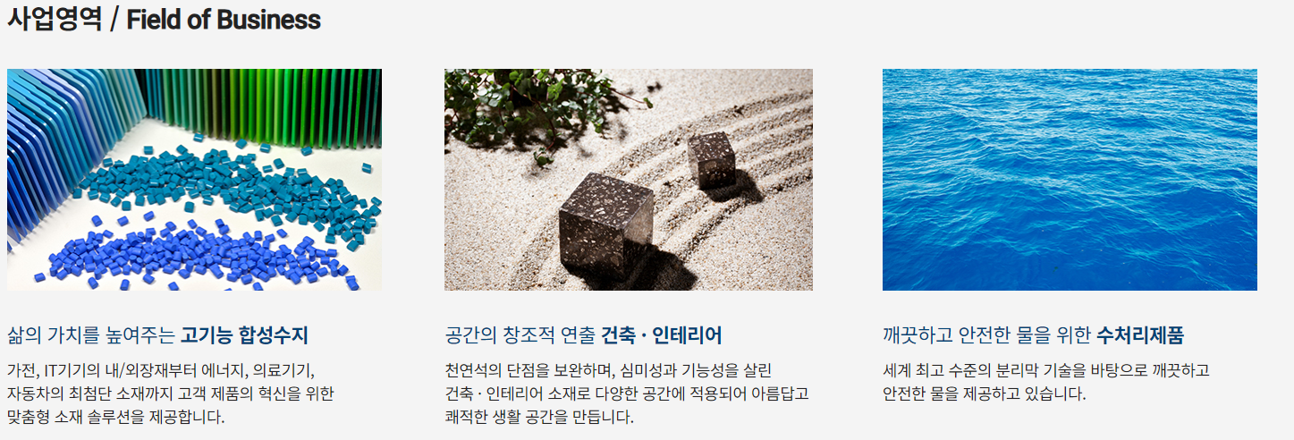 첨단소재 사업부문