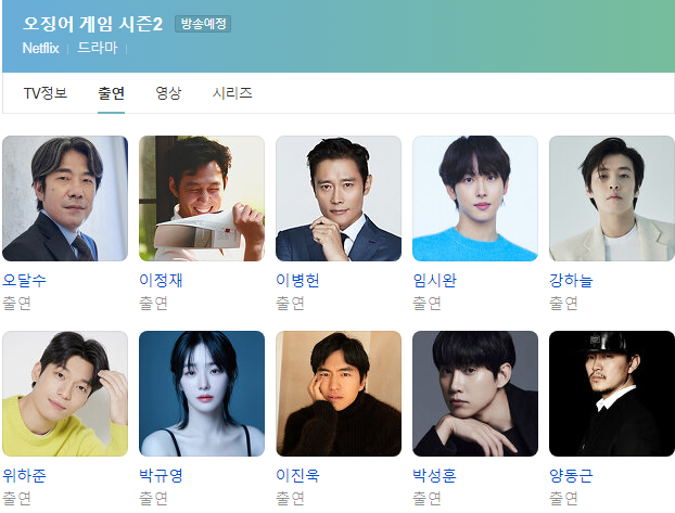  오징어게임 2 | 출연진 | 오달수 | 프로필 | 나이 | 가족 | 논란 |