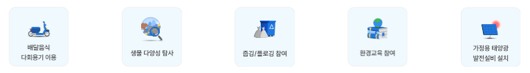 기후행동 기회소득 실천항목