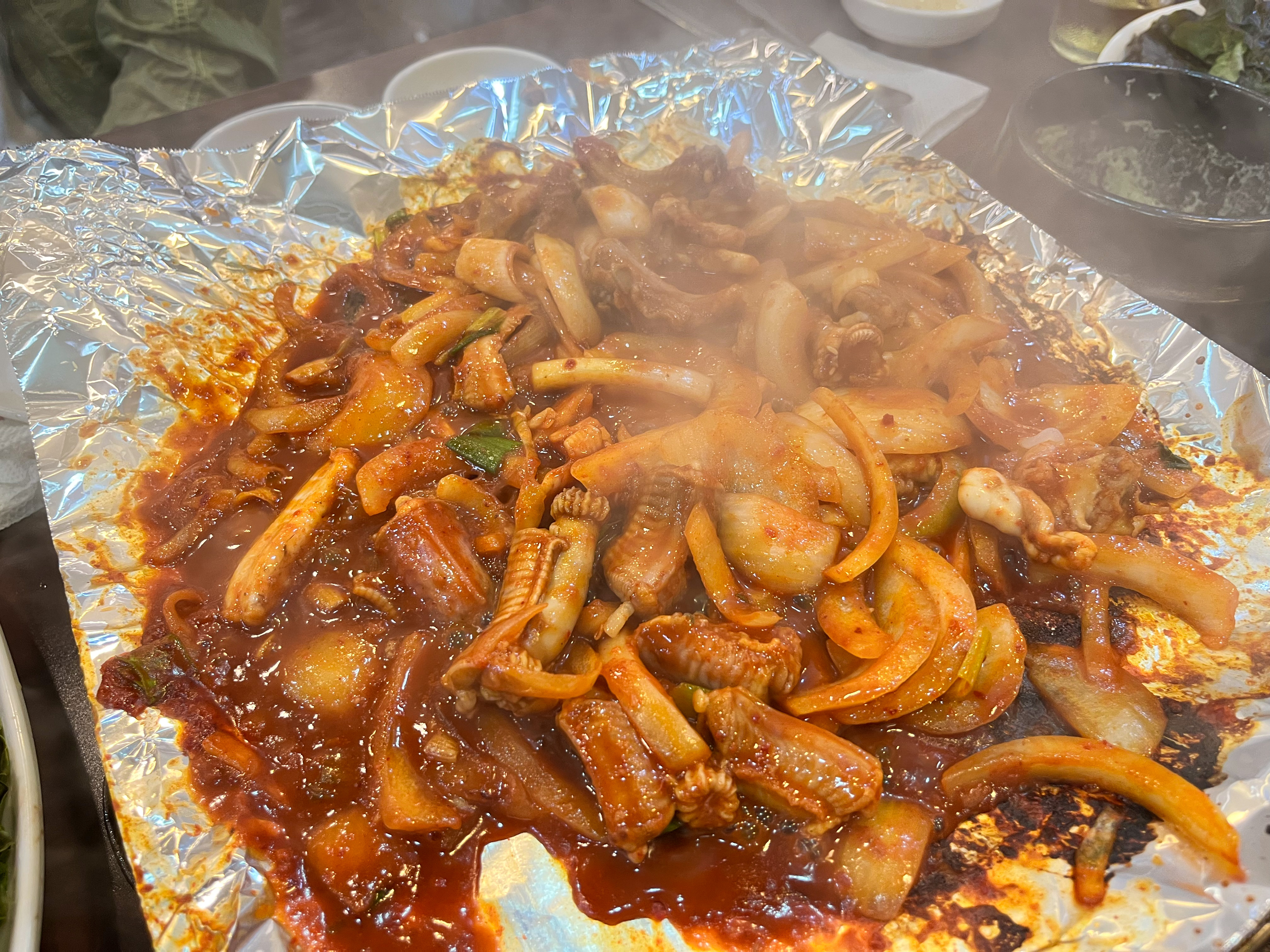  [남포동] 숯불에 구워먹는 꼼장어 맛집, '자갈치 왕꼼장어'