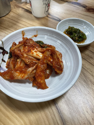 산동칼국수김치