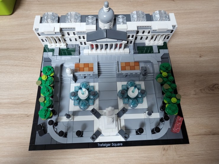  [레고] LEGO #21045 트라팔가광장 조립 스톱모션영상 첫번째