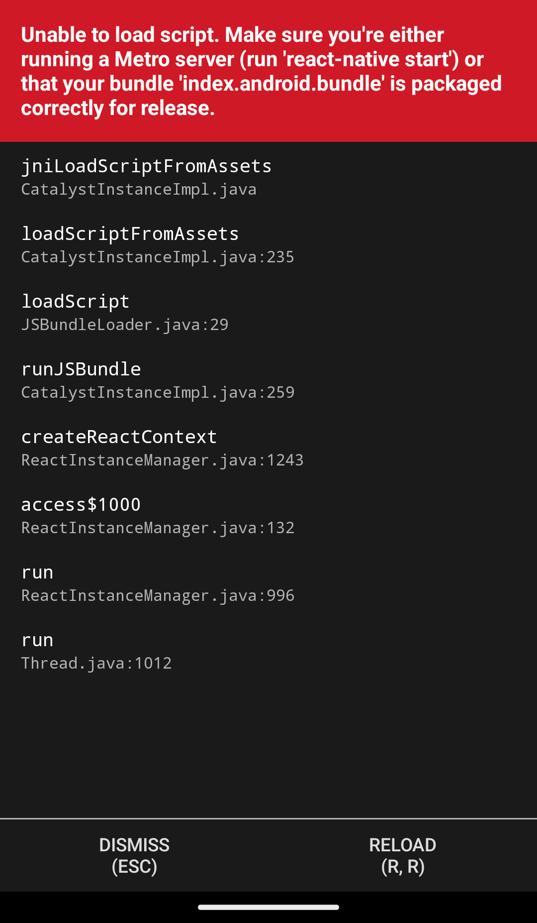  react native npx react native run android 