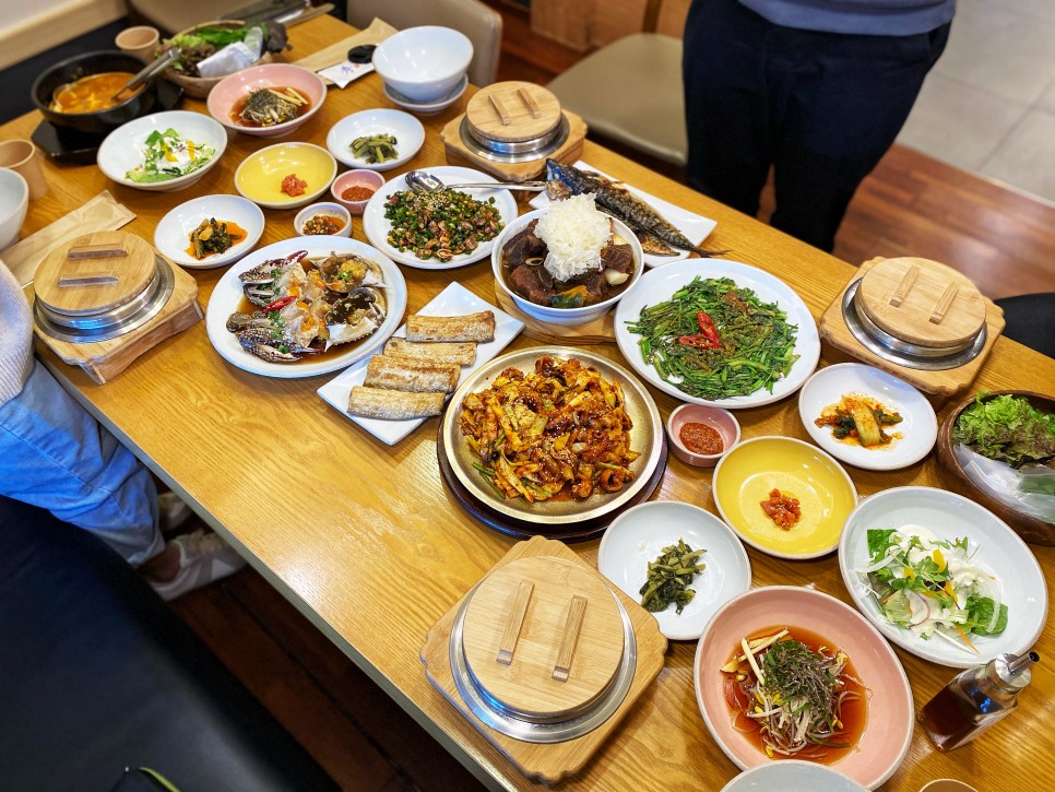 한식 요리 인천 송도 한정식 맛집