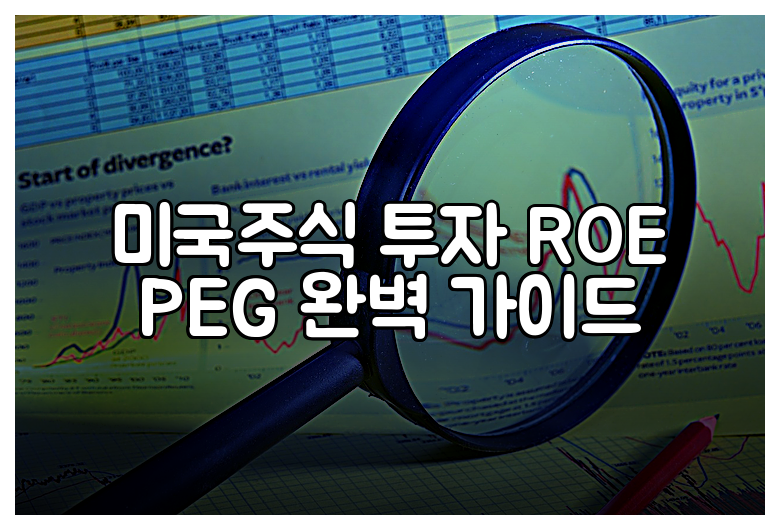 미국주식 투자 ROE PEG 완벽 가이드