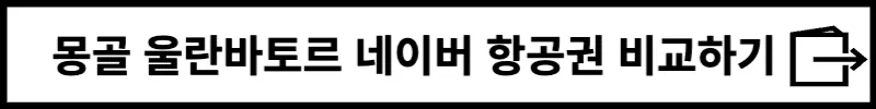 몽골 울란바토르 네이버 항공권