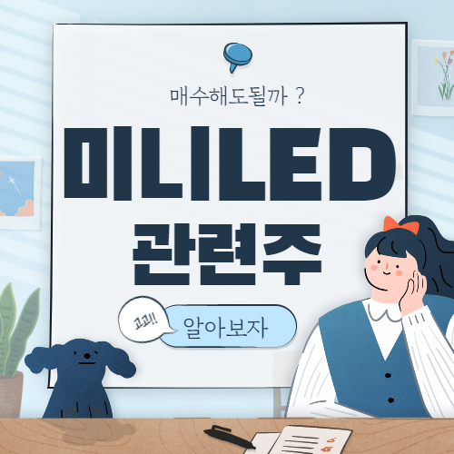  미니 LED 관련주 대장주