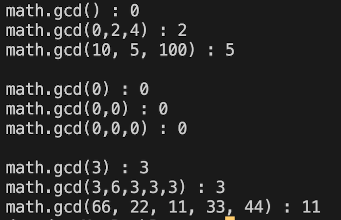 [python] 파이썬 최대공약수, 최소공배수 함수 (gcd, lcm)