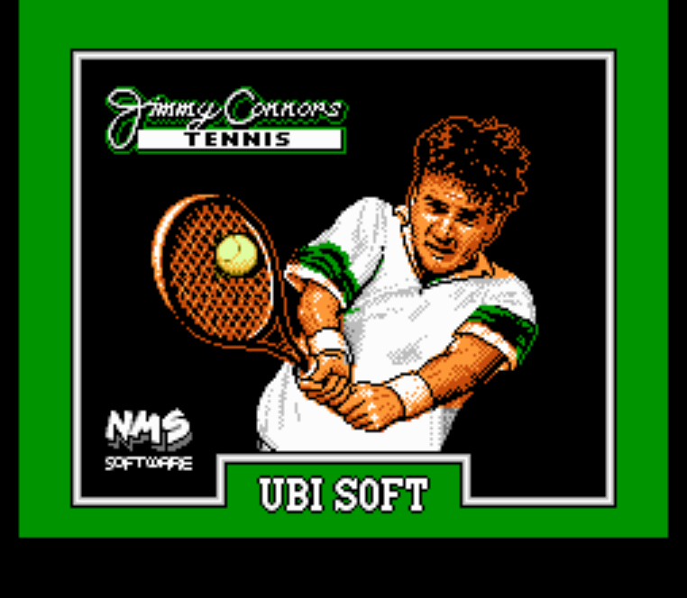  NES ROMS - Jimmy Connors Tennis (EUROPE / 유럽판 롬파일 다운로드)