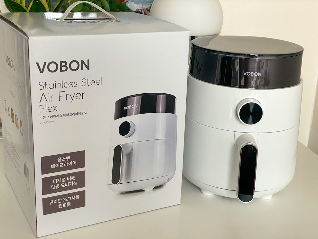 vobon-stainless-steel-air-fryer-flex-2.5l