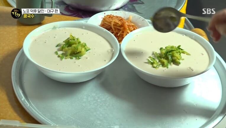 생활의 달인 987회 노포 덕후 달인 대구 칠성동 콩국수 맛집 옥순손칼국수