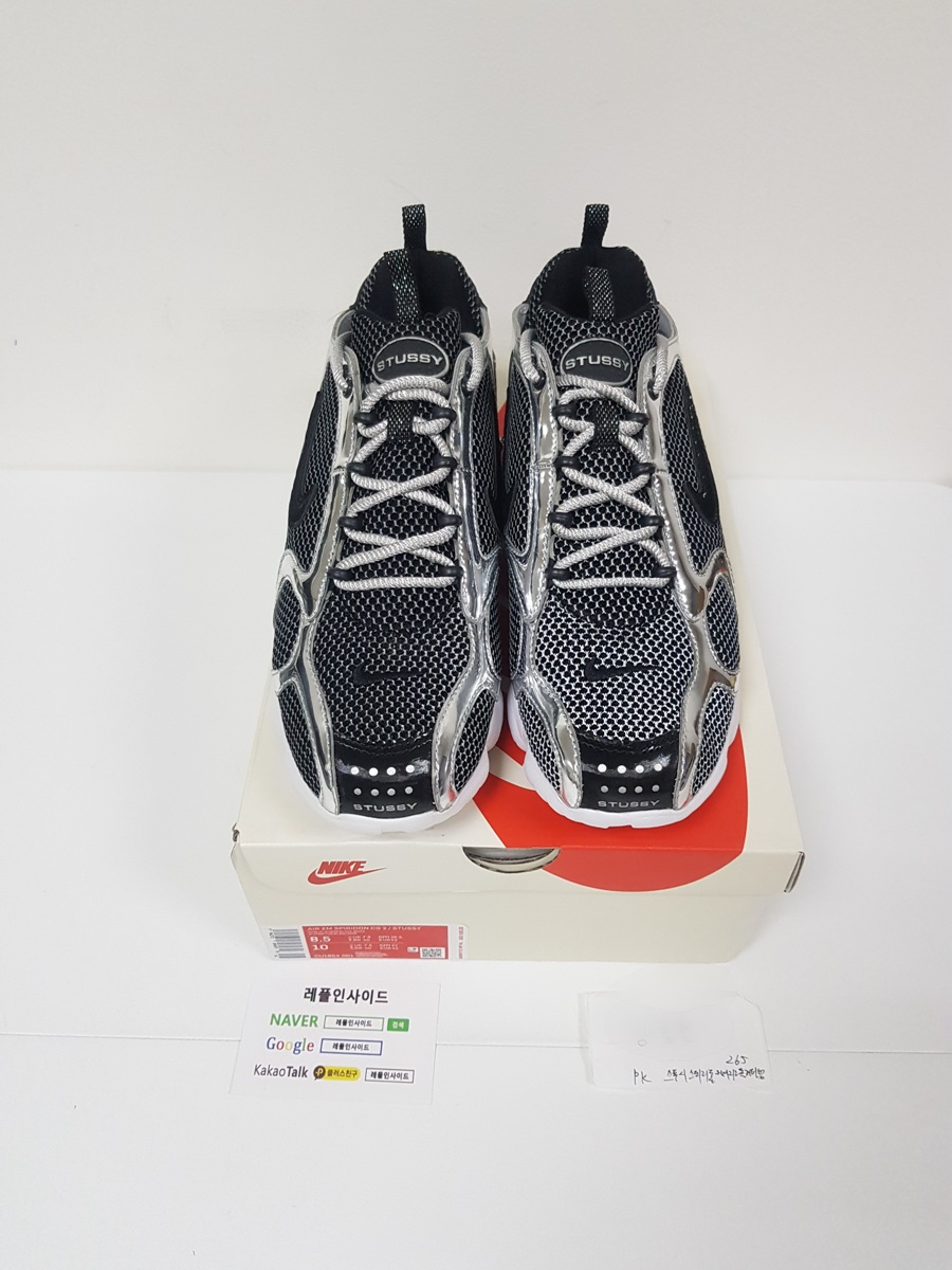  [NIKE] 나이키 X 스투시 에어 줌 스피리돈 케이지2 플래티넘 CU1854-001 남녀공용 (PK공장) 실사!